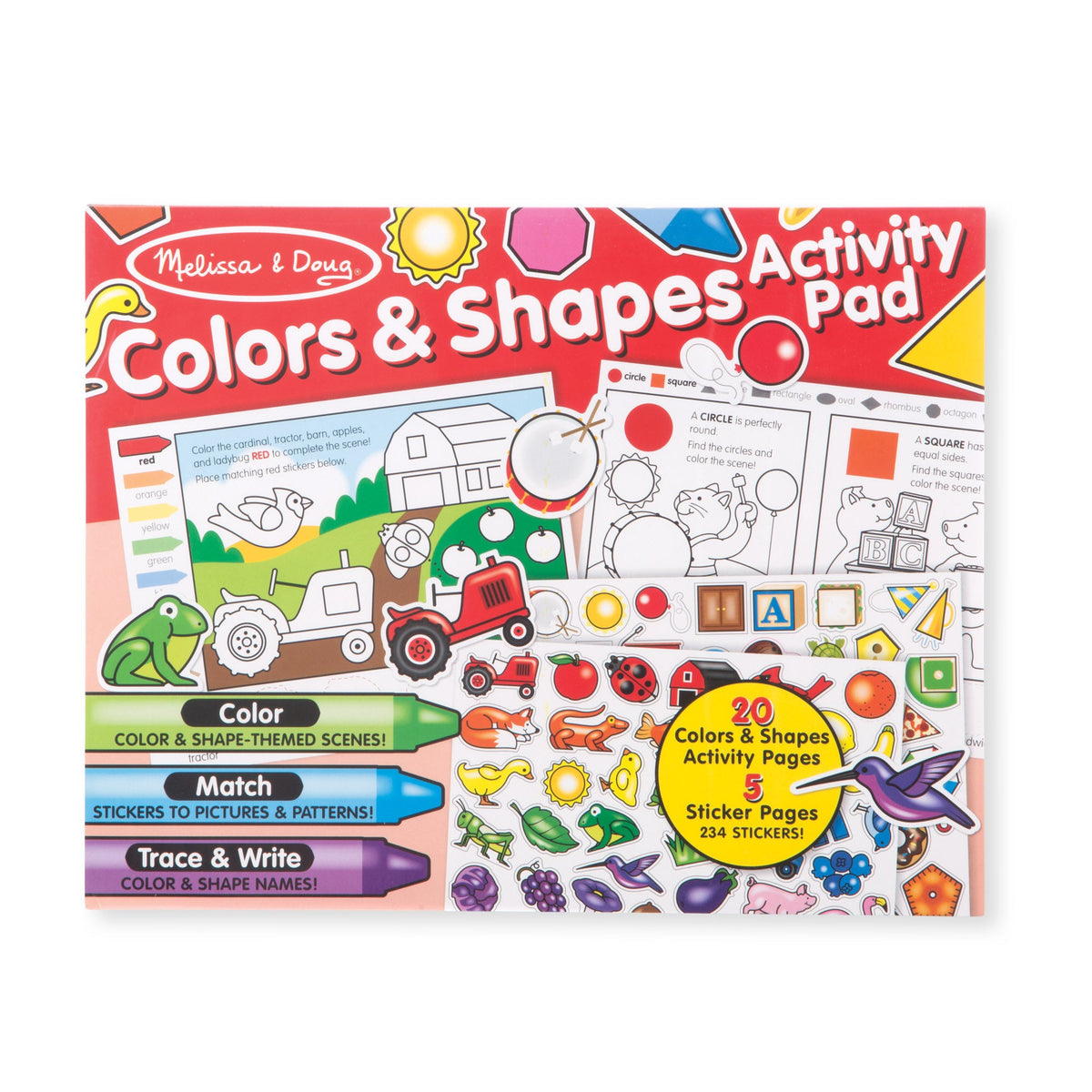 Colors & Shapes Activity Pad M9