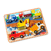Construction Chunky Puzzle - 6 Pieces Q1