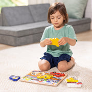 Construction Chunky Puzzle - 6 Pieces Q1