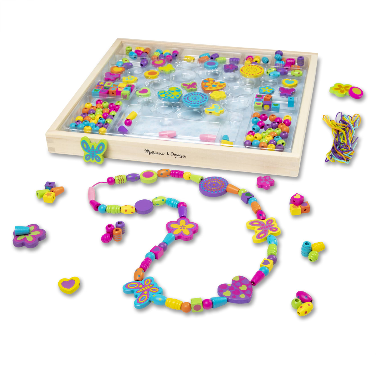 Created by Me! Bead Bouquet Wooden Bead Kit I7