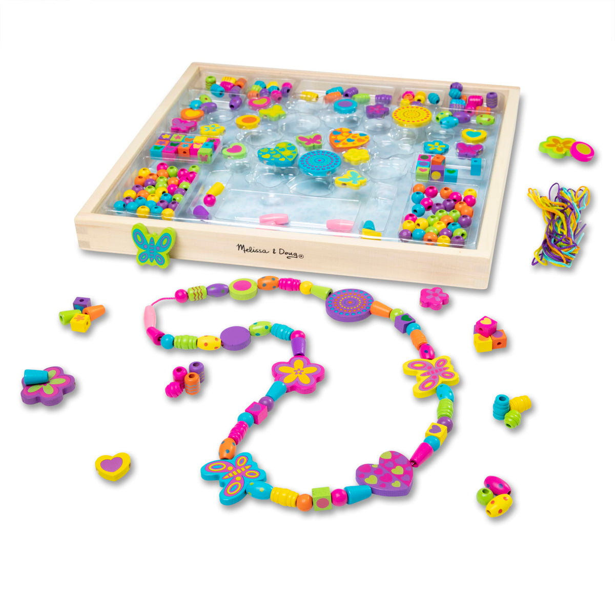 Created by Me! Bead Bouquet Wooden Bead Kit Q3