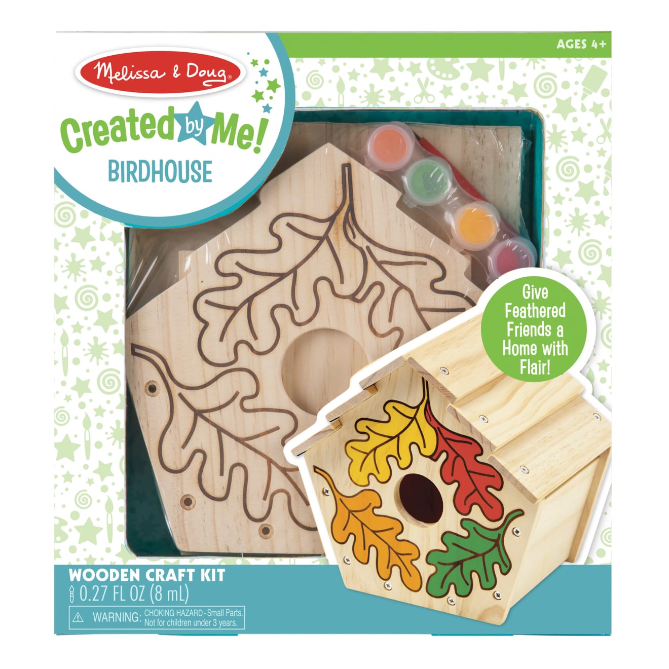 Created by Me! Birdhouse Wooden Craft Kit S5