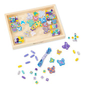Created by Me! Butterfly Beads Wooden Bead Kit U2