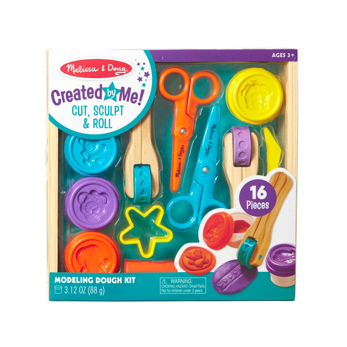Created by Me! Cut, Sculpt & Roll Modeling Dough Kit G5