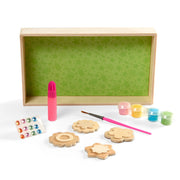 Created by Me! Flower Magnets Wooden Craft Kit C6