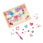 Created by Me! Heart Beads Wooden Bead Kit N2