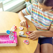 Created by Me! Heart Magnets Wooden Craft Kit I6