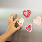 Created by Me! Heart Magnets Wooden Craft Kit I6