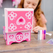 Created by Me! Jewelry Box Wooden Craft Kit Q5