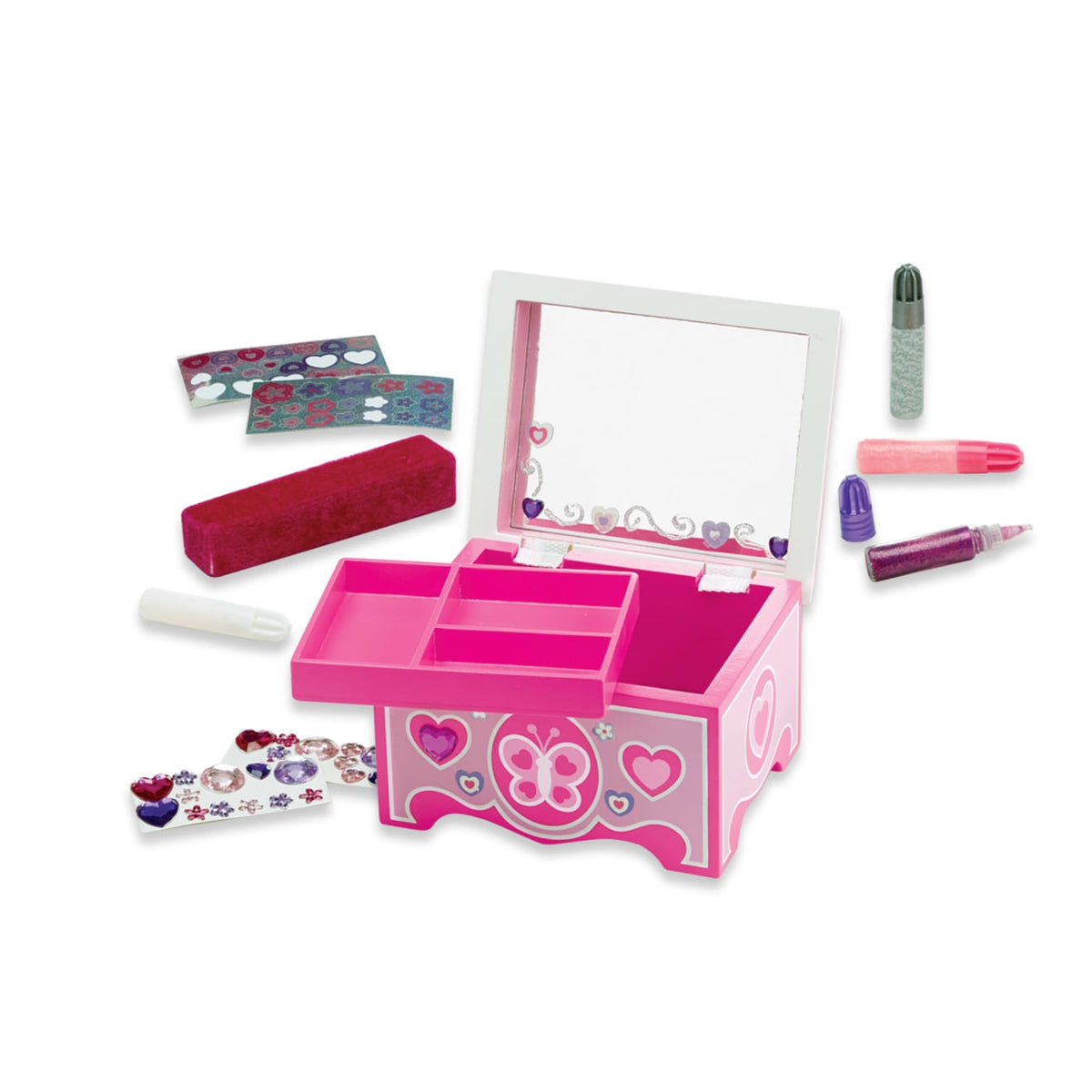Created by Me! Jewelry Box Wooden Craft Kit V6