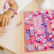 Created by Me! Sparkle & Shimmer Beads Wooden Bead Kit J0