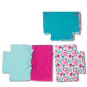 Created by Me!™ Heart Fleece Blanket No-Sew Craft Kit G6