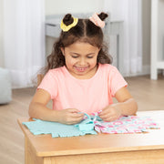 Created by Me!™ Heart Fleece Blanket No-Sew Craft Kit G6