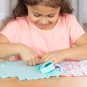Created by Me!™ Heart Fleece Blanket No-Sew Craft Kit G6