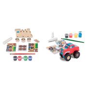 Created by Me!™ Vehicles Craft Kit 2-Pack: Monster Truck, Train O4