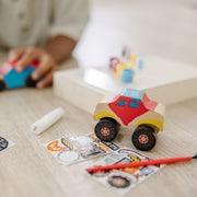 Created By Me!™ Vehicles Craft Kit 2-Pack: Race Car & Monster Truck W9