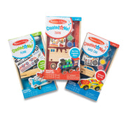 Createed by Me!™ Vehicle Craft Kit 3-Pack: Plane, Train, Race Car X1