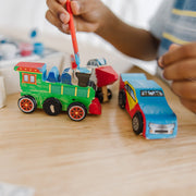 Createed by Me!™ Vehicle Craft Kit 3-Pack: Plane, Train, Race Car X1
