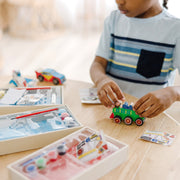 Createed by Me!™ Vehicle Craft Kit 3-Pack: Plane, Train, Race Car X1