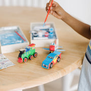 Createed by Me!™ Vehicle Craft Kit 3-Pack: Plane, Train, Race Car X1