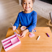 Decorate-Your-Own Wooden Heart Box L9
