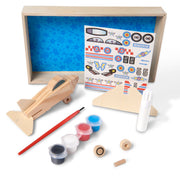 Decorate-Your-Own Wooden Plane B8