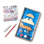 Decorate-Your-Own Wooden Plane B8