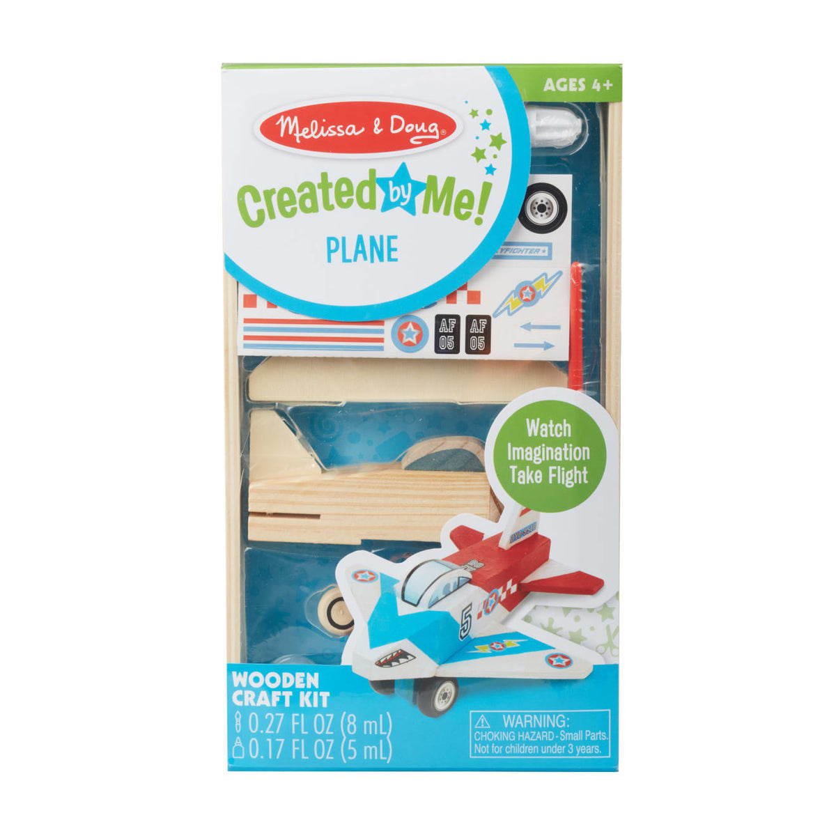 Decorate-Your-Own Wooden Plane P9