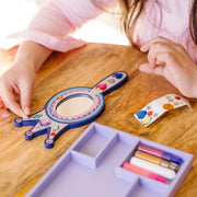 Decorate-Your-Own Wooden Princess Mirror T6