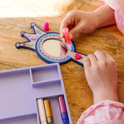 Decorate-Your-Own Wooden Princess Mirror W8