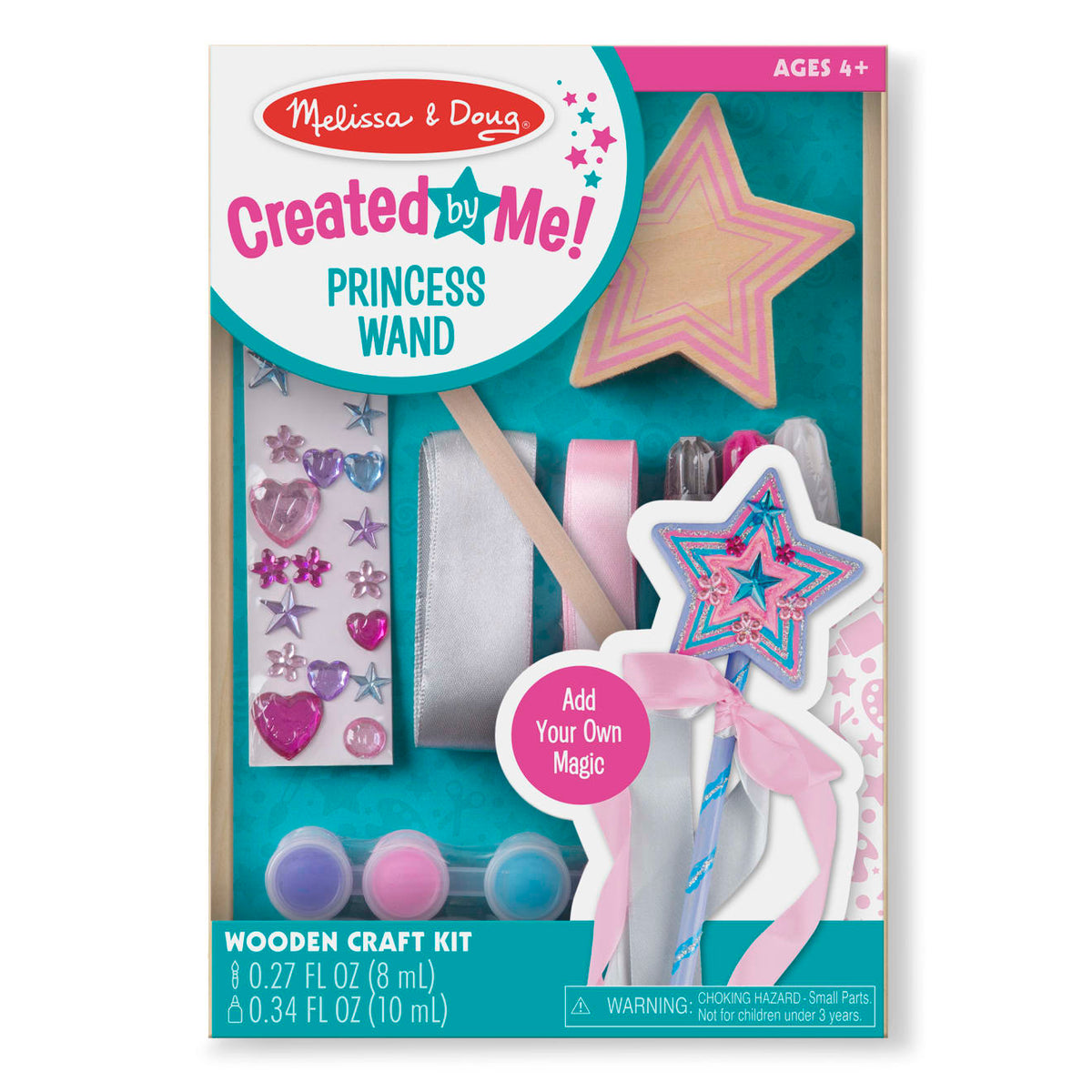 Decorate-Your-Own Wooden Princess Wand I0