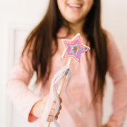 Decorate-Your-Own Wooden Princess Wand K0