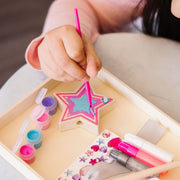 Decorate-Your-Own Wooden Princess Wand K0