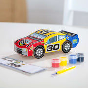 Decorate-Your-Own Wooden Race Car Z9