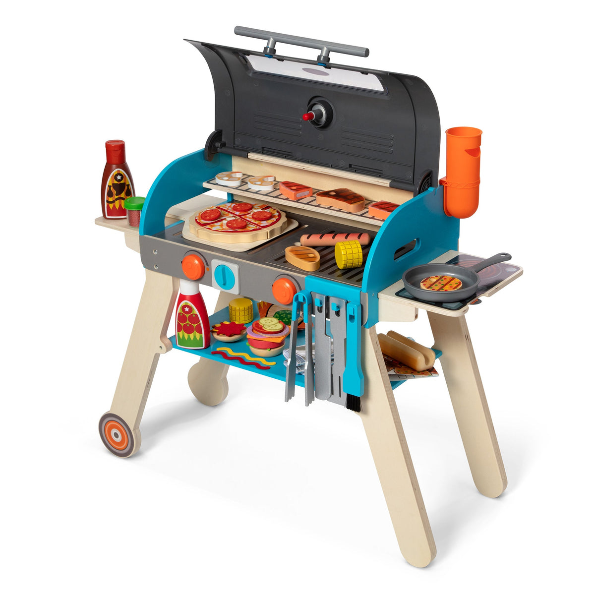 Deluxe Grill & Pizza Oven Play Set J1