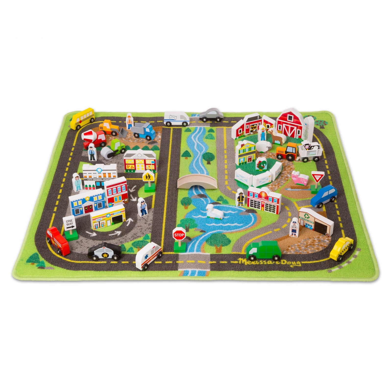 Deluxe Road Rug Play Set W7