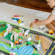 Deluxe Road Rug Play Set W7