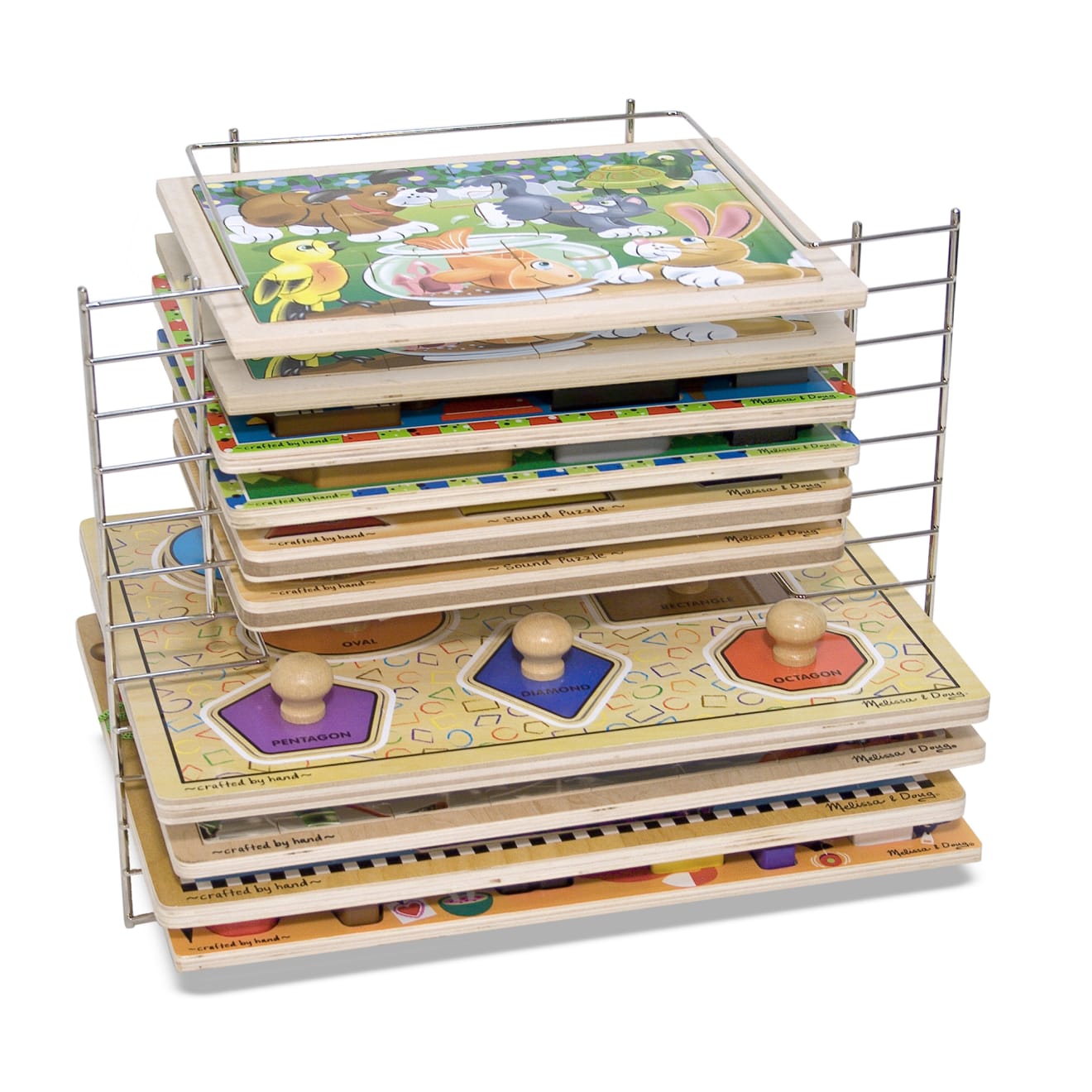 Deluxe Wire Puzzle Rack L9