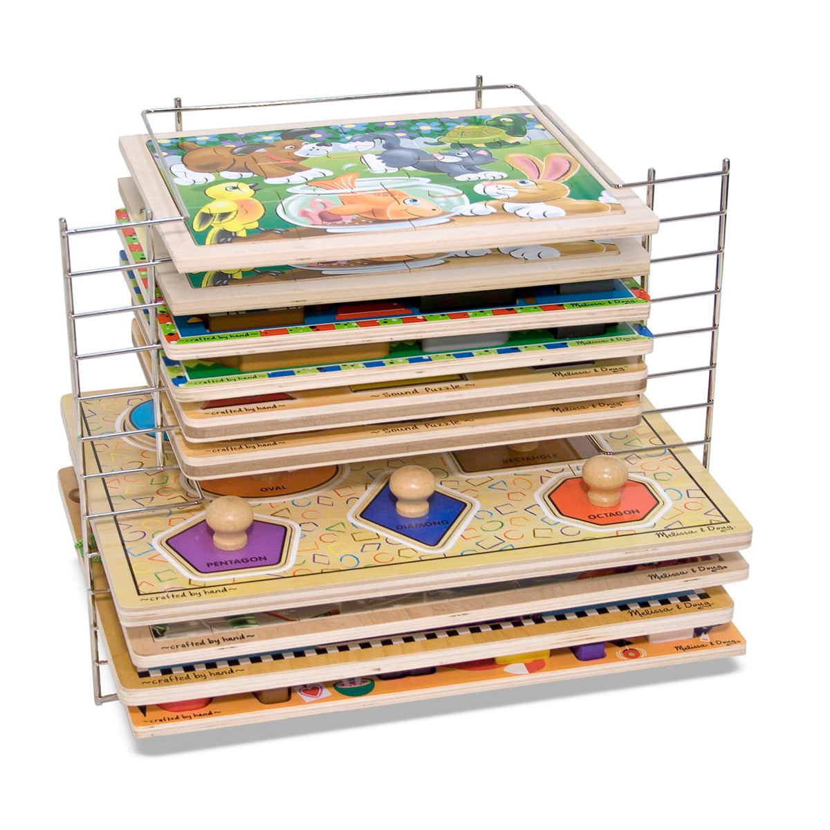 Deluxe Wire Puzzle Rack W5