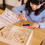 Deluxe Wooden Stamp Set - ABCs 123s V5