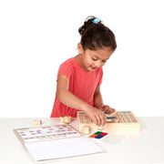 Deluxe Wooden Stamp Set - ABCs 123s V5