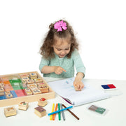 Deluxe Wooden Stamp Set - Animals B8