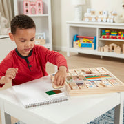 Deluxe Wooden Stamp Set - Animals B8