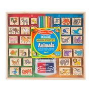 Deluxe Wooden Stamp Set - Animals P2