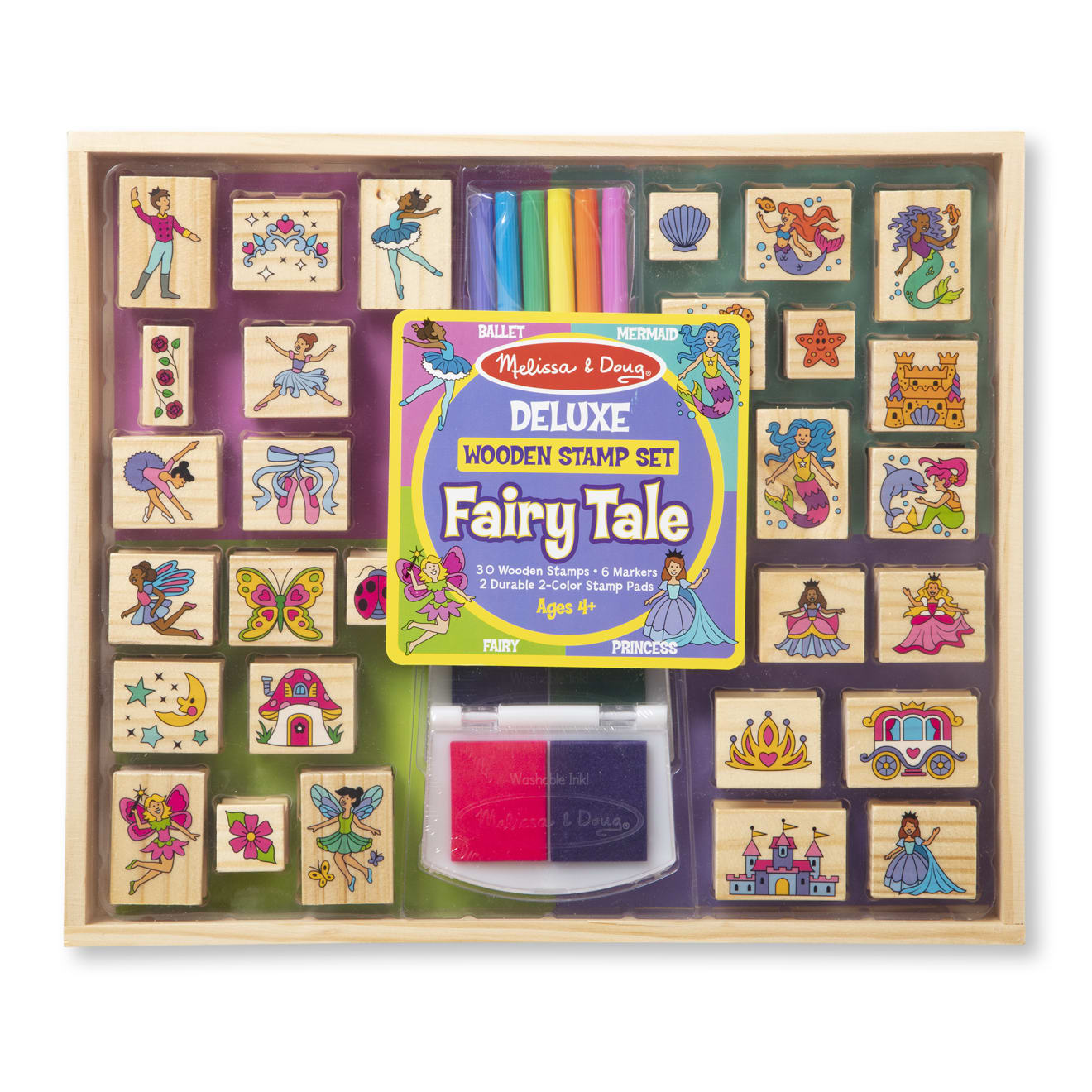 Deluxe Wooden Stamp Set - Fairy Tale X8