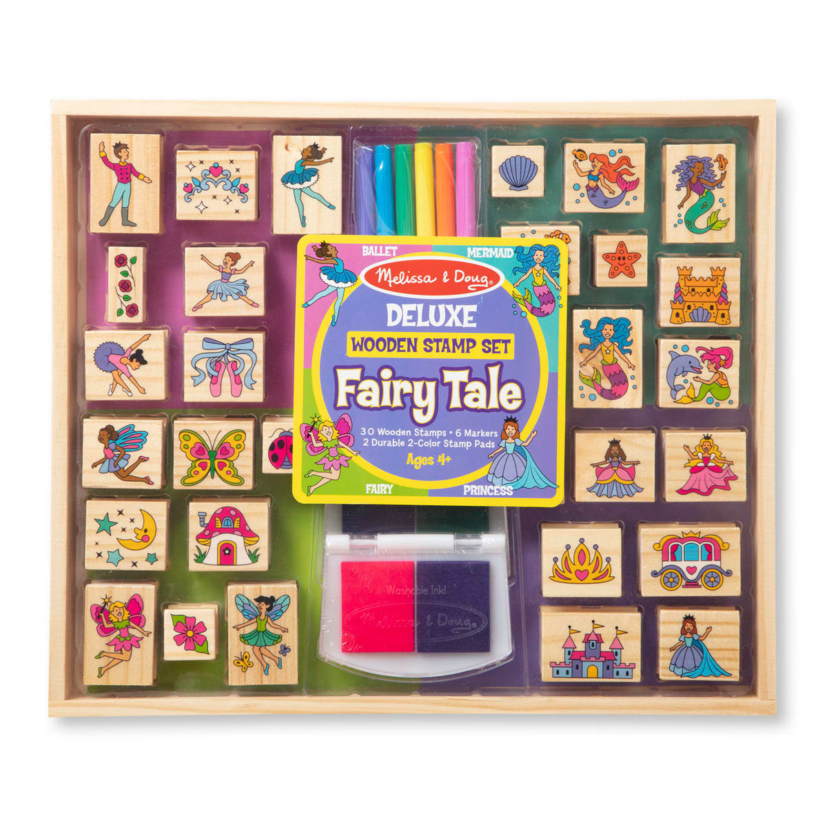 Deluxe Wooden Stamp Set - Fairy Tale Z0