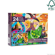 Dinosaur Dawn Floor Puzzle - 24 Pieces C3