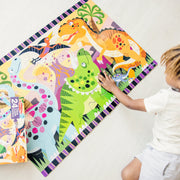 Dinosaur Dawn Floor Puzzle - 24 Pieces C3