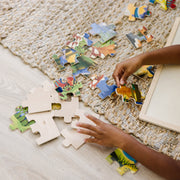 Dinosaur Wooden Jigsaw Puzzle - 24 Pieces L1