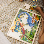Dinosaur Wooden Jigsaw Puzzle - 24 Pieces S3